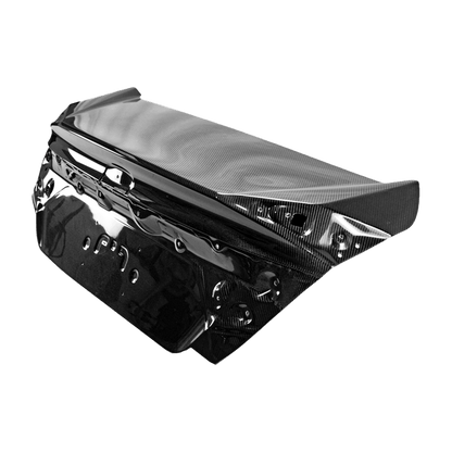 Honda 16-18 10th Civic FC OEM Style Carbon Fiber Rear Trunk Boot Lid Kazento Carbon Parts 车身侧板 Carbon Fiber FC-TRUNK-OE-CF