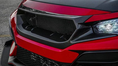 Honda 17 onwards Civic Type R FK8 JS Carbon Front Grille (FC1/FK7 need cut)