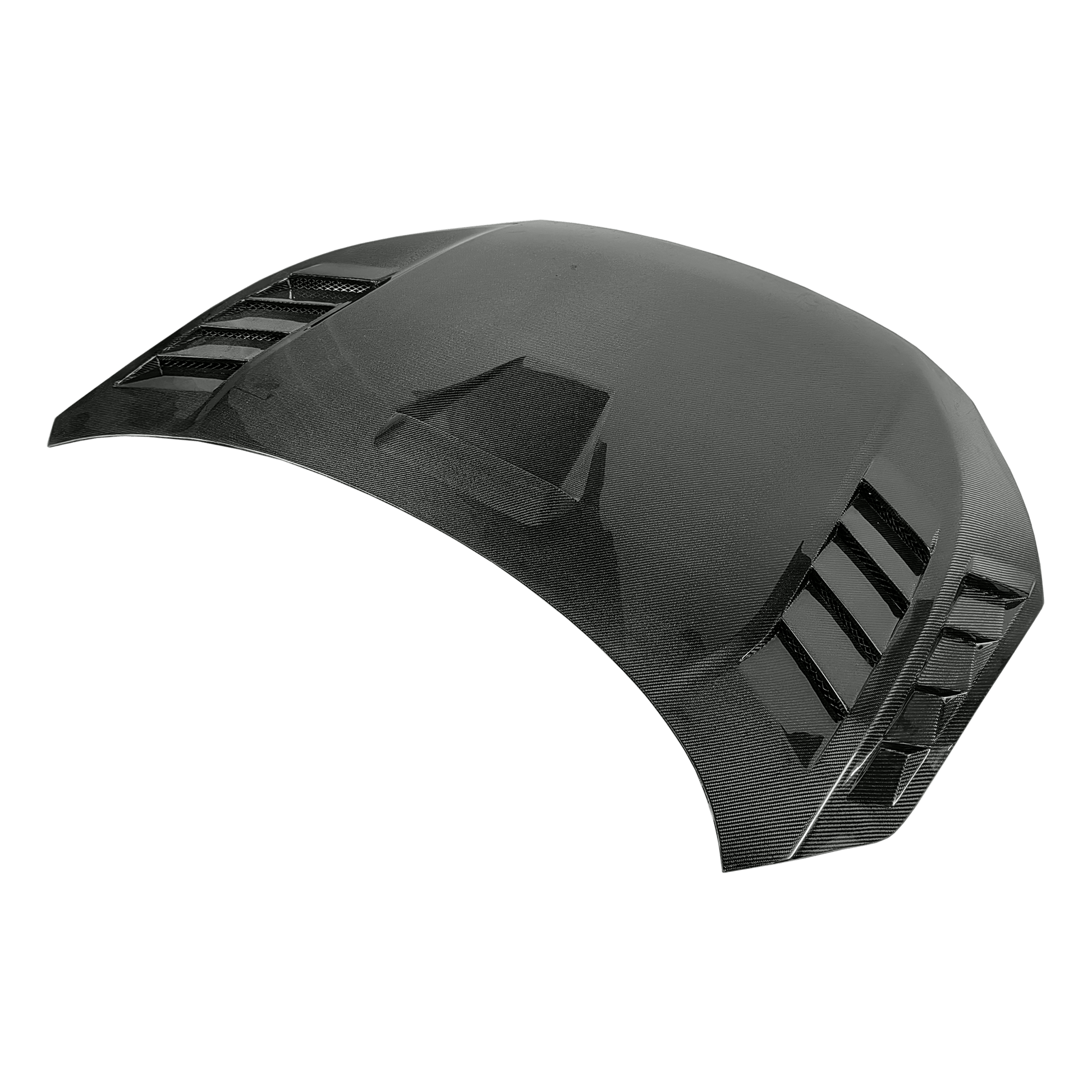 Honda Civic 2016-2021 FC Carbon Fiber Vented Cooling Hood Bonnet Kazento Carbon Parts Bonnets/Hoods Carbon Fiber FC-HOOD-KZ-CF