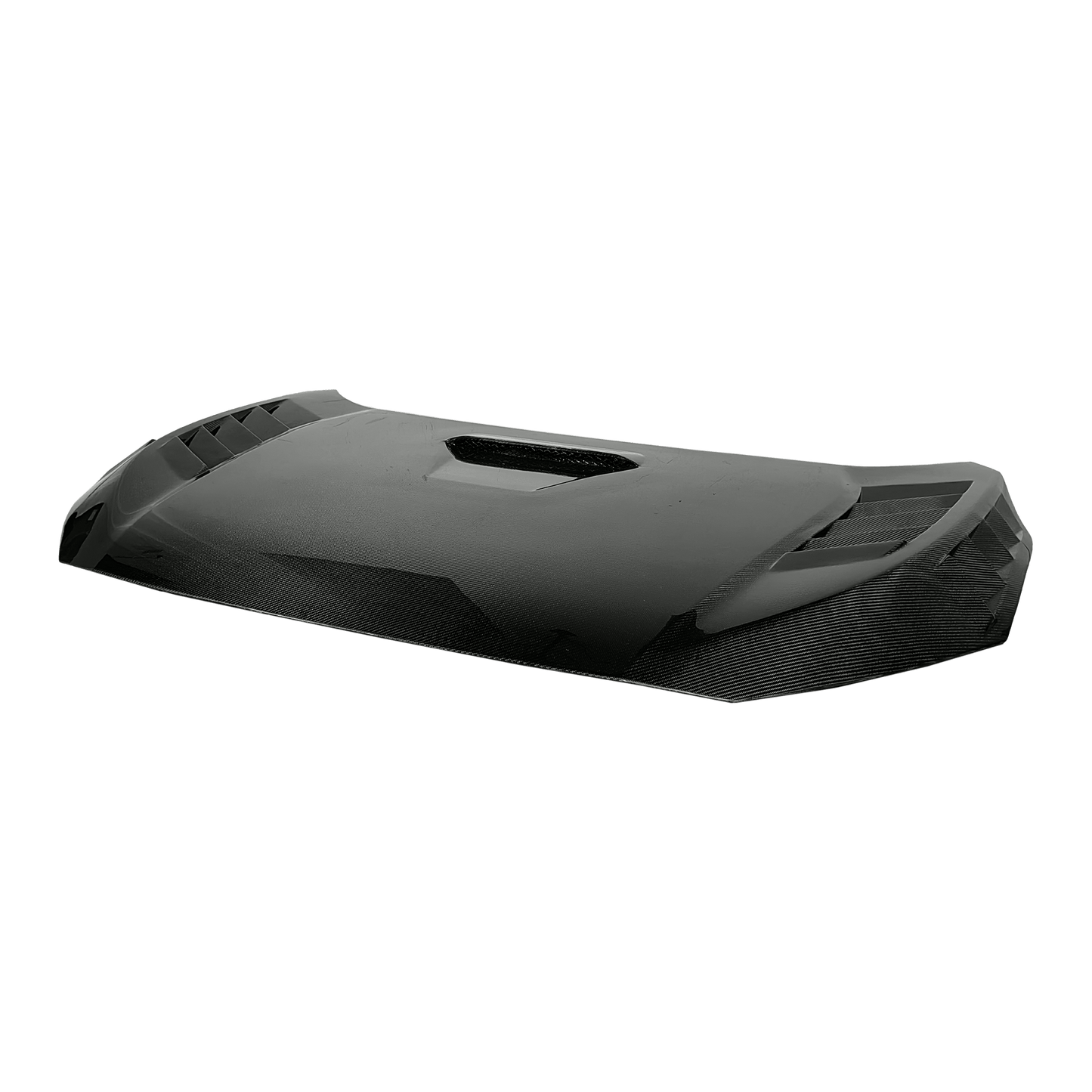 Honda Civic 2016-2021 FC Carbon Fiber Vented Cooling Hood Bonnet Kazento Carbon Parts Bonnets/Hoods Carbon Fiber FC-HOOD-KZ-CF