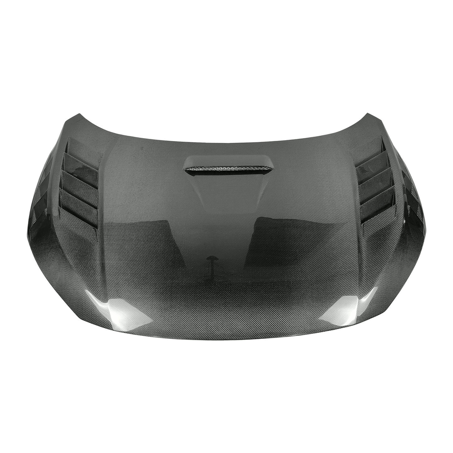 Honda Civic 2016-2021 FC Carbon Fiber Vented Cooling Hood Bonnet Kazento Carbon Parts Bonnets/Hoods Carbon Fiber FC-HOOD-KZ-CF