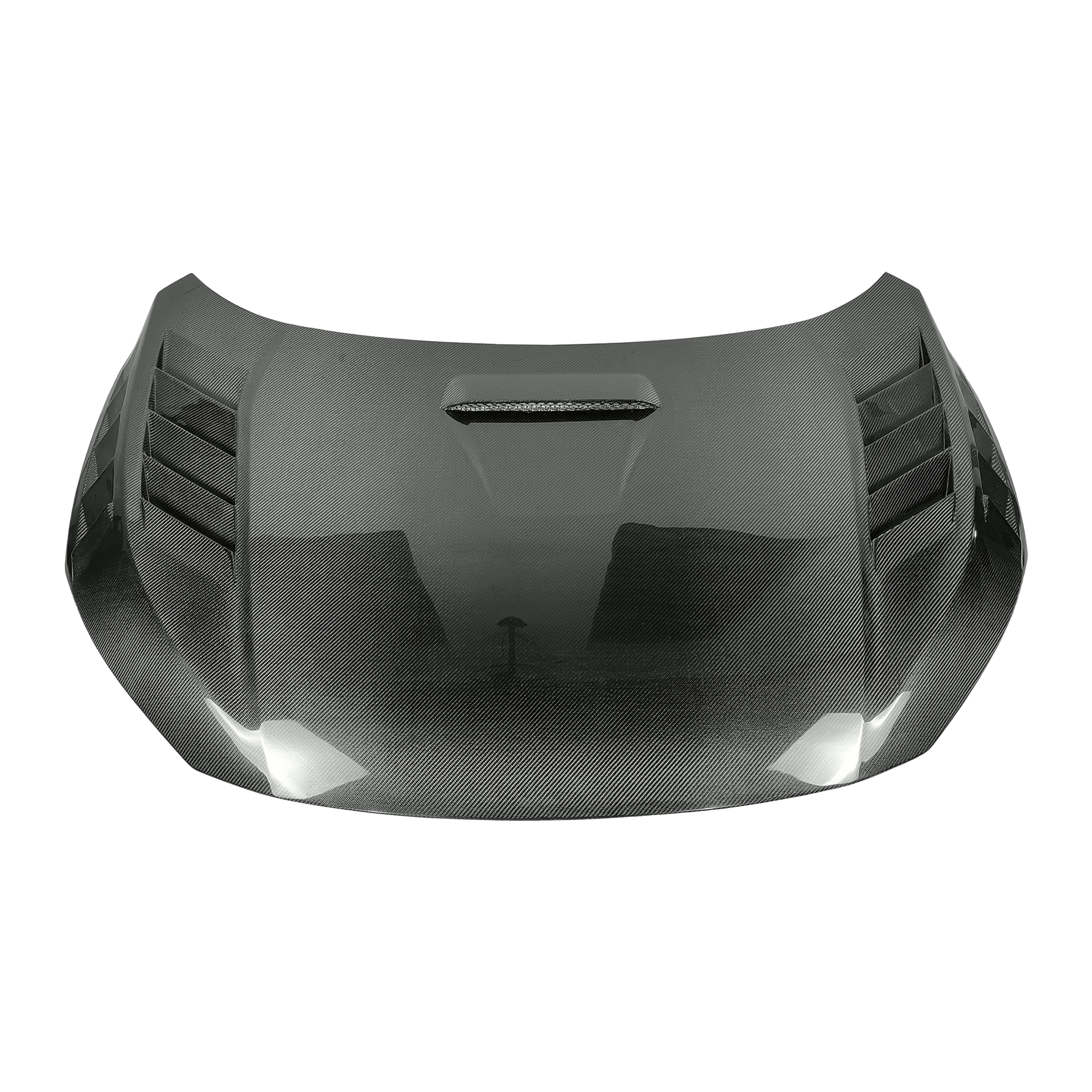 Honda Civic 2016-2021 FC Carbon Fiber Vented Cooling Hood Bonnet Kazento Carbon Parts Bonnets/Hoods Carbon Fiber FC-HOOD-KZ-CF