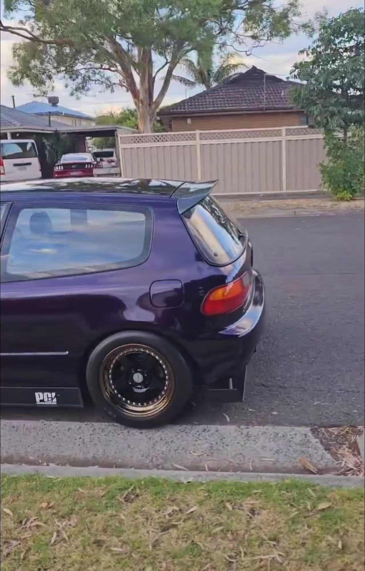 Honda Civic EG 3DR Spoon Style Rear Spoiler 1992-1995