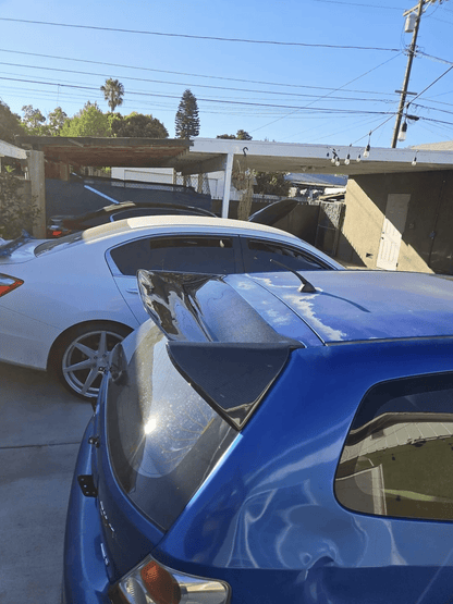 Honda Civic EP3 MUGEN Style Hatchback Roof Wing Spoiler(USDM)2002-2005 Kazento Carbon Parts 车身侧板