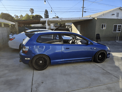 Honda Civic EP3 MUGEN Style Hatchback Roof Wing Spoiler(USDM)2002-2005 Kazento Carbon Parts 车身侧板