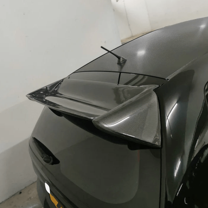Honda Civic EP3 MUGEN Style Hatchback Roof Wing Spoiler(USDM)2002-2005 Kazento Carbon Parts 车身侧板