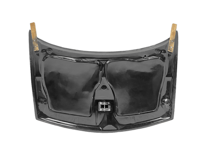 Honda Civic FD2 JS Style Front Vented Cooling Hood Bonnet 2006-2011 Kazento Carbon Parts Bonnets/Hoods