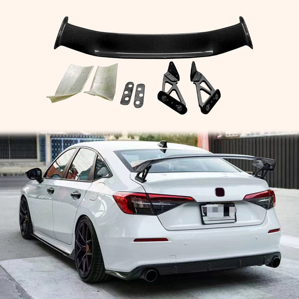 Honda Civic FE1 Sedan MOD Style Rear Spoiler Wing with Stand 2022+