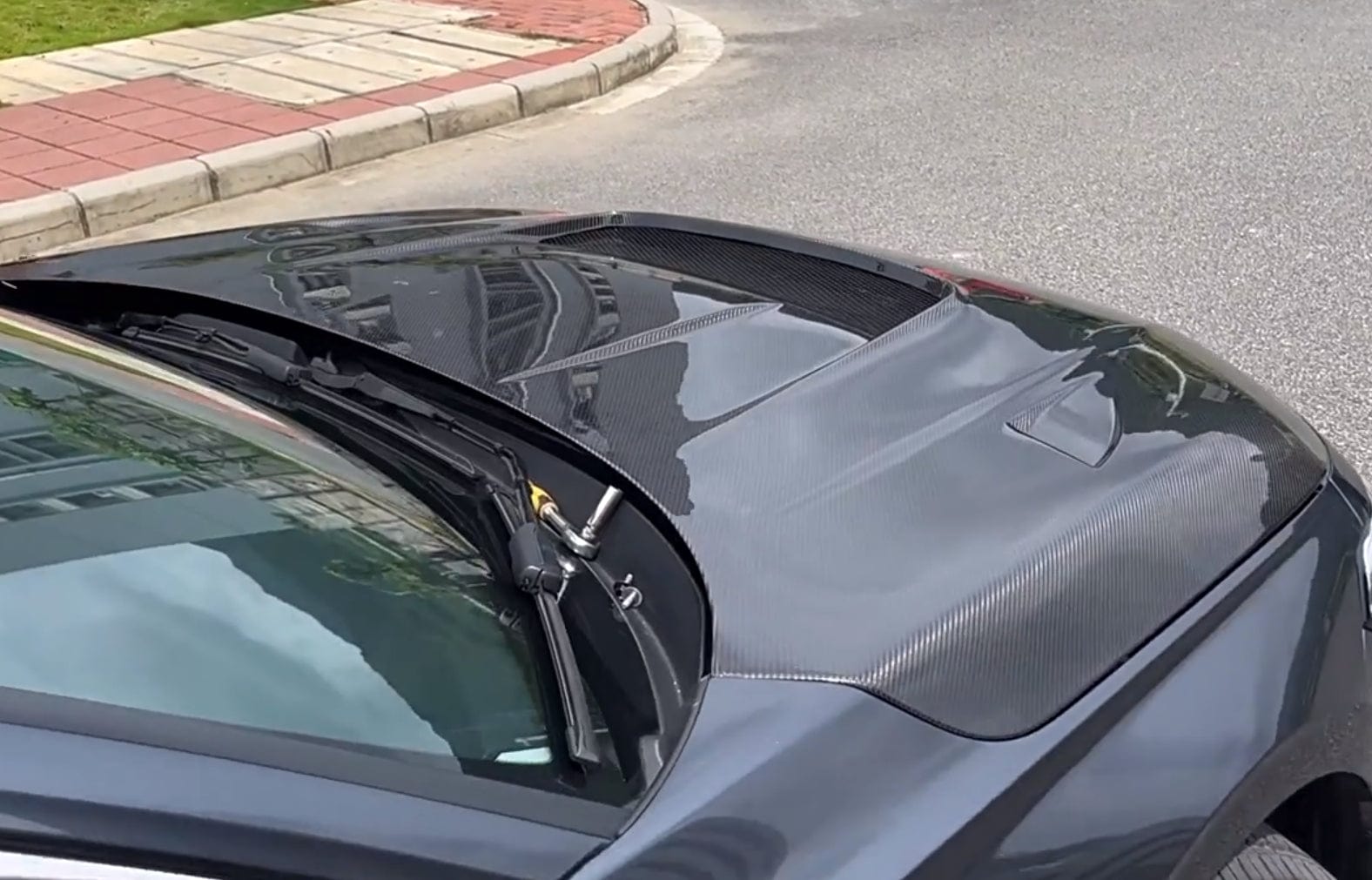 Honda Civic Gen 11 FE FL TR VS Style Front Vented Hood Bonnet 2022+