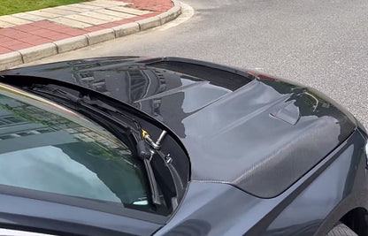 Honda Civic Gen 11 FE FL TR VS Style Front Vented Hood Bonnet 2022+