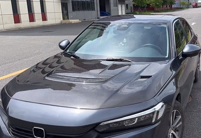 Honda Civic Gen 11 FE FL TR VS Style Front Vented Hood Bonnet 2022+