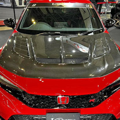 Honda Civic Gen 11 FE FL VAS Style Vented Hood Bonnet 2022+