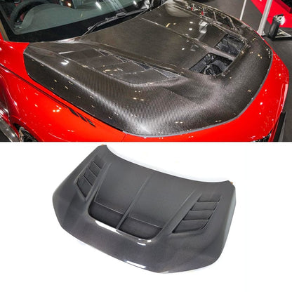 Honda Civic Gen 11 FE FL VAS Style Vented Hood Bonnet 2022+