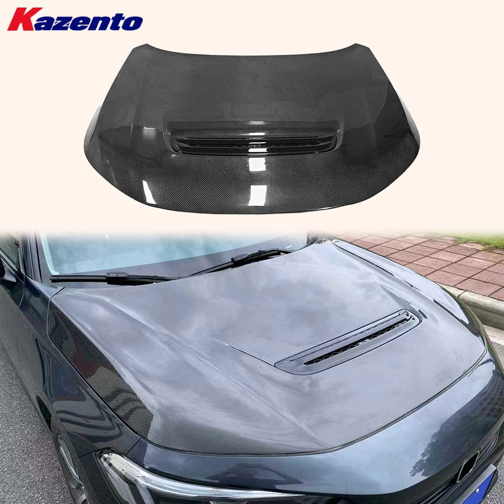 Honda Civic Gen11 FE FL TR Type-R style Front Vented Hood Bonnet 2022+