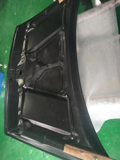 Honda Civic Sedan FA 4DR Mugen Style Vented Hood Bonnet 2006-2011 Kazento Carbon Parts Carbon Fiber FA1-HOOD-LN-CF