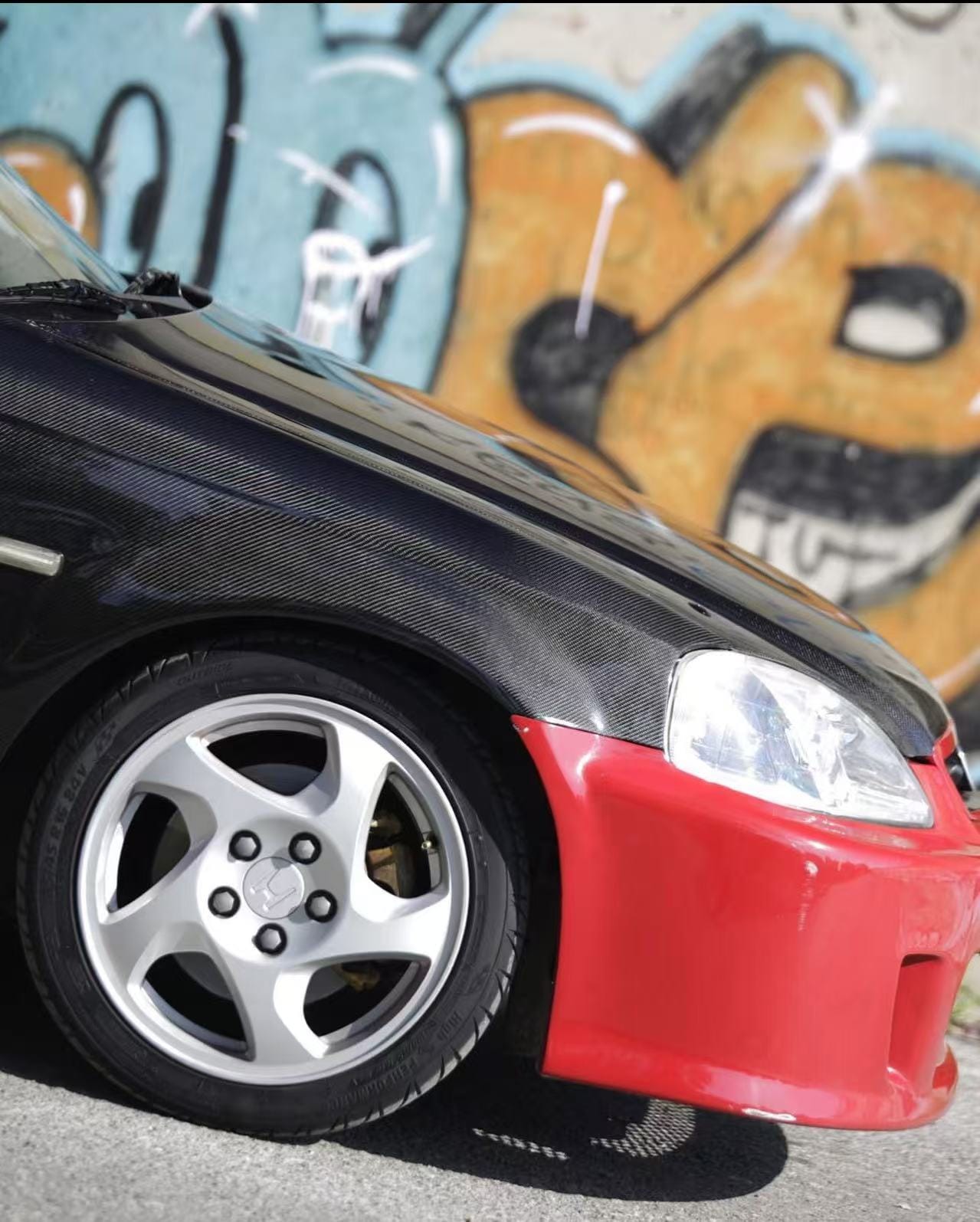 Honda Civic Type R EK9 EK9 EM1 EJ OEM Front Hood Bonnet 1999-2000