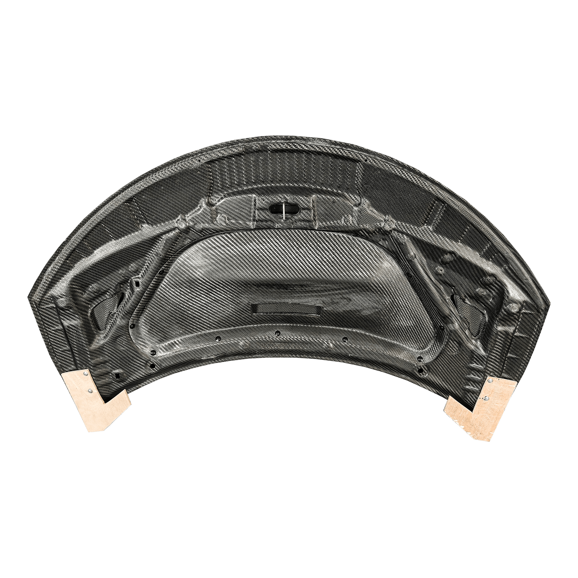 Honda Civic Type R FK2 15-17 Double Carbon WRC Style Front Vented Hood Kazento Carbon Parts Bonnets/Hoods Carbon Fiber (Double Side Carbon) FK2-HOOD-WRC-2CF