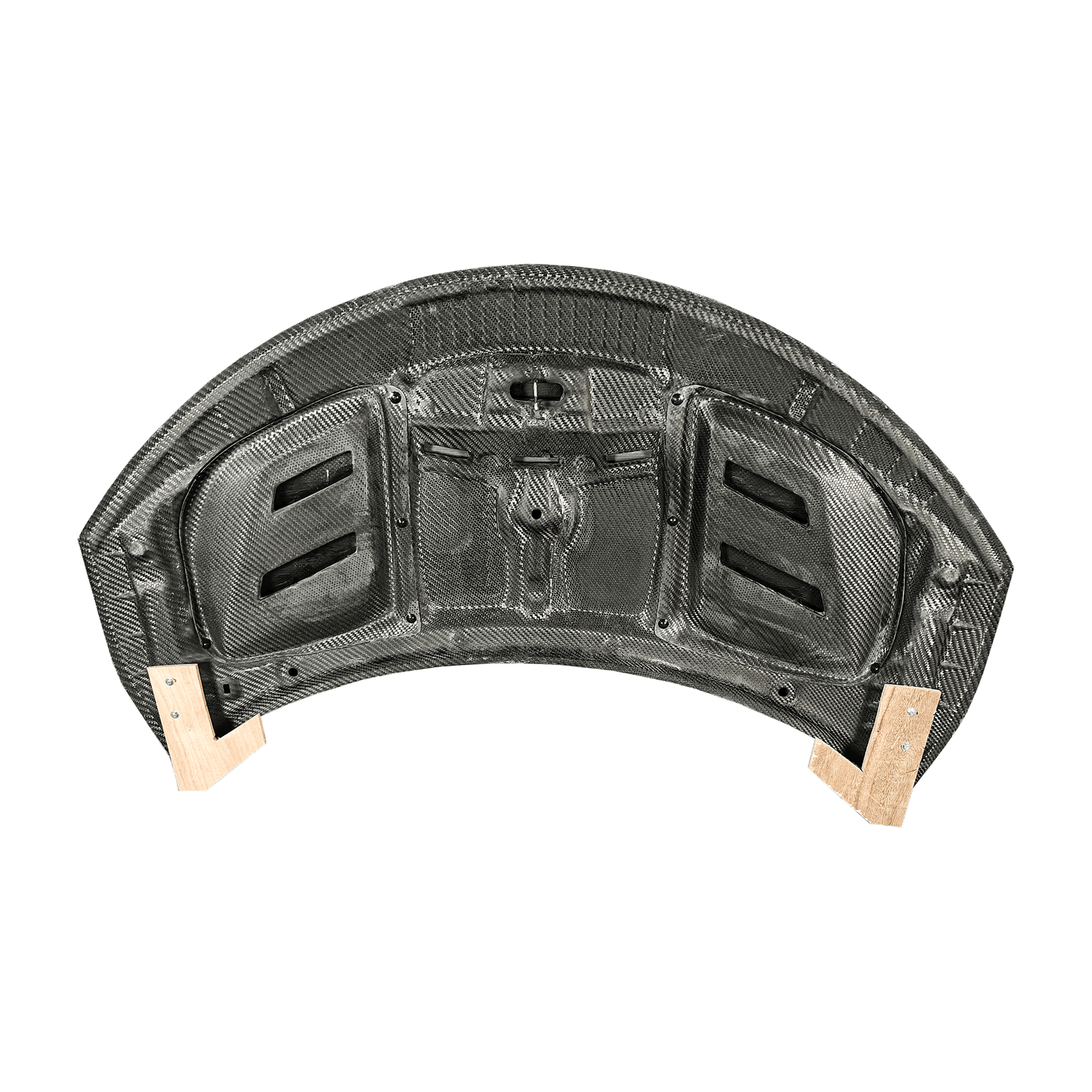 Honda Civic Type R FK2 15-17 Double Side Carbon Front Vented Hood