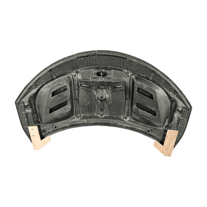 Honda Civic Type R FK2 15-17 Double Side Carbon Front Vented Hood