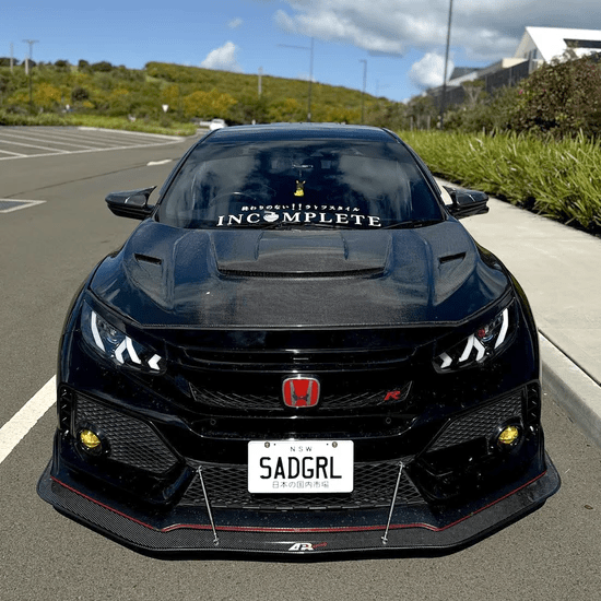 Honda Civic Type-R FK8 VRS Arising Style Vented Bonnet Hoods
