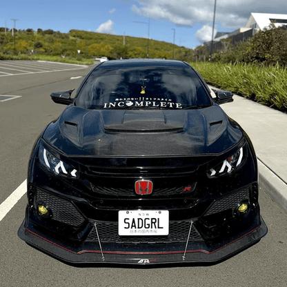 Honda Civic Type-R FK8 VRS Arising Style Vented Bonnet Hoods