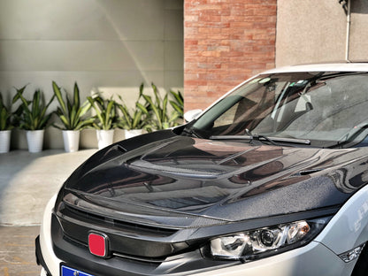 Honda Civic Type-R FK8 VRS Arising Style Vented Bonnet Hoods