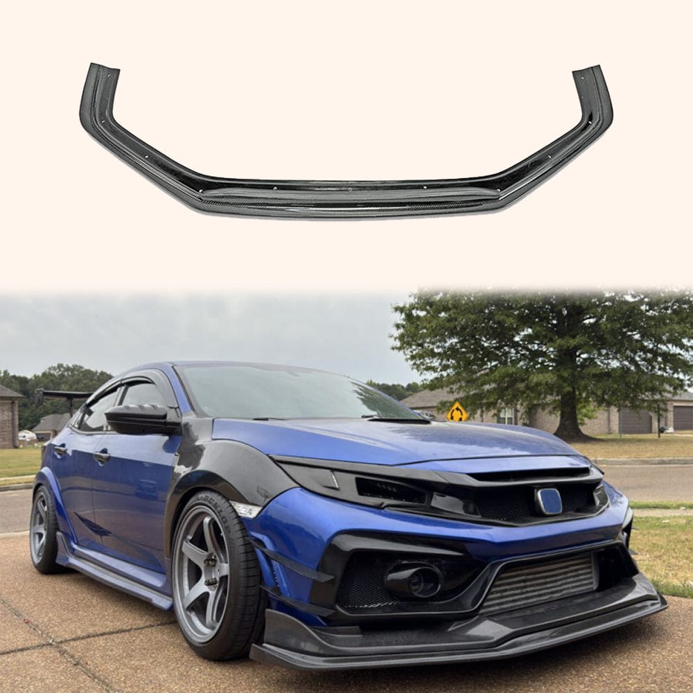 Honda Civic Type-R FK8 VRS-W Type Extension front lip 2017+