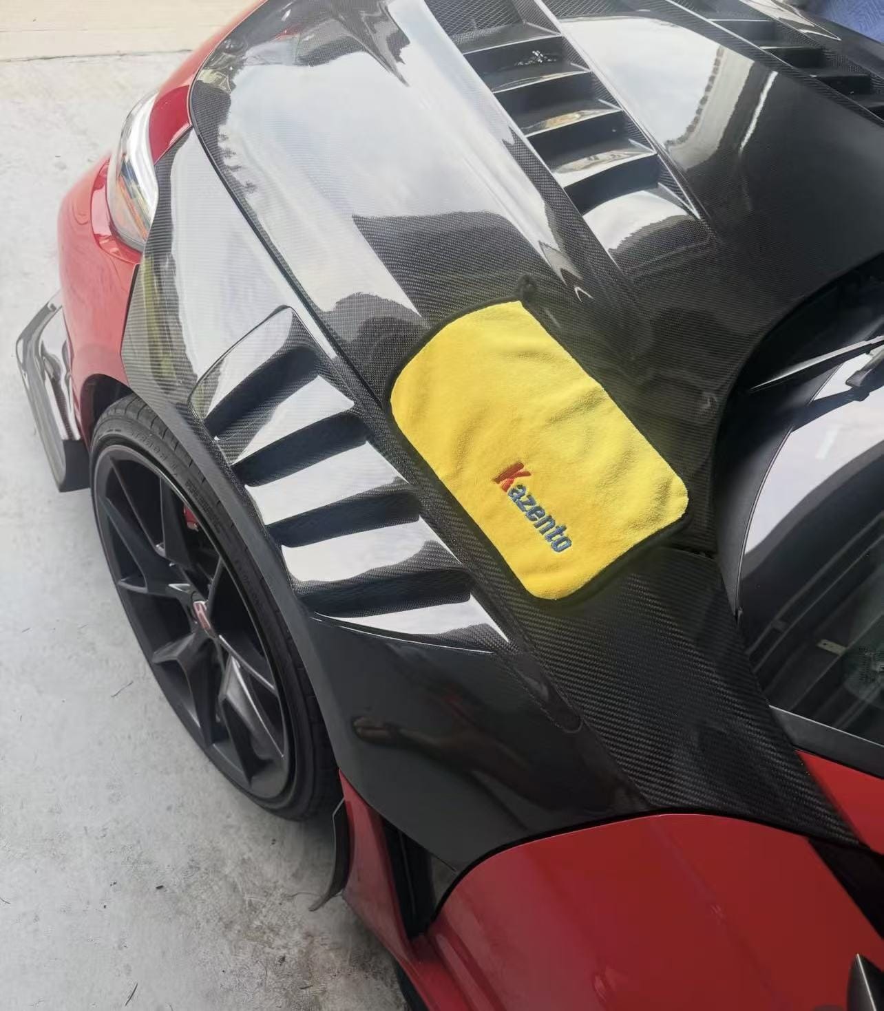 Honda Civic Type-R FL5 Front Cooling Vented Fenders 2022+