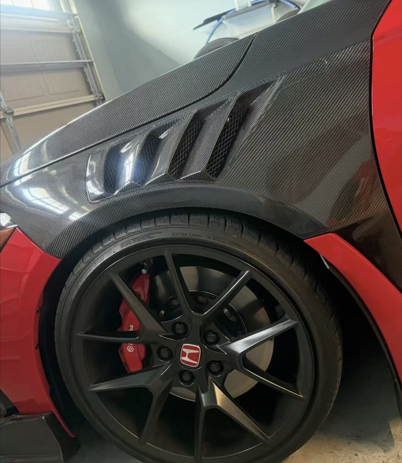 Honda Civic Type-R FL5 Front Cooling Vented Fenders 2022+