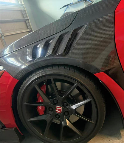 Honda Civic Type-R FL5 Front Cooling Vented Fenders 2022+