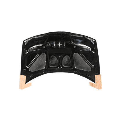 Honda Civic Type R FN2 07-11 MUG Style Carbon Front Hood Bonnet Kazento Carbon Parts Bonnets/Hoods Carbon Fiber FN2-HOOD-MUG-CF