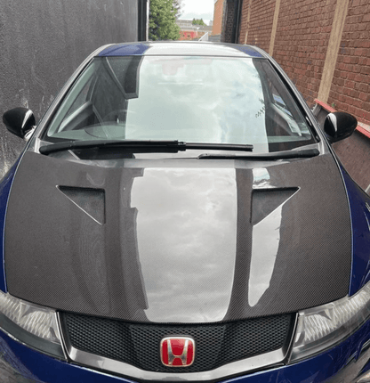 Honda Civic Type R FN2 MUGEN Style Vented Hood Bonnet 2007-2011