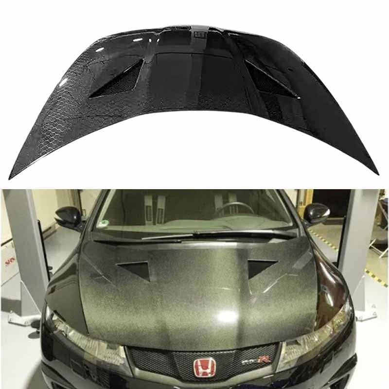 Honda Civic Type R FN2 MUGEN Style Vented Hood Bonnet 2007-2011