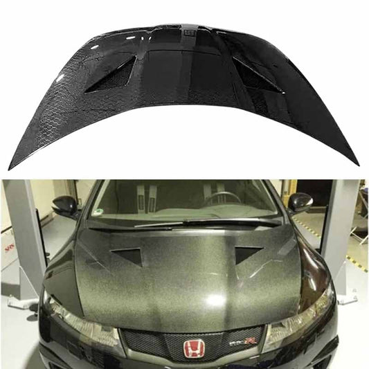 Honda Civic Type R FN2 MUGEN Style Vented Hood Bonnet 2007-2011