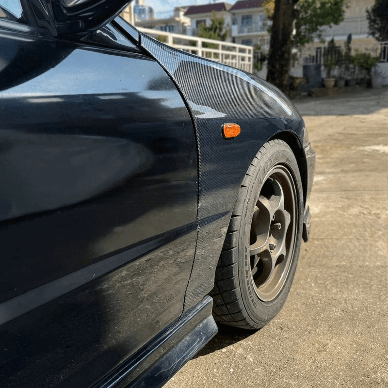 HONDA Integra DC2 JDM OEM Carbon Fiber Front Fenders 1994-2000 Kazento Carbon Parts 车身侧板 Carbon Fiber DC2-FF-OE-JDM-CF
