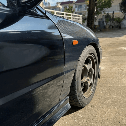 HONDA Integra DC2 JDM OEM Carbon Fiber Front Fenders 1994-2000 Kazento Carbon Parts 车身侧板 Carbon Fiber DC2-FF-OE-JDM-CF
