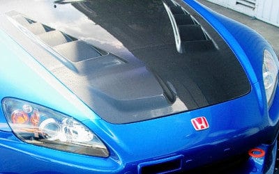 Honda S2000 AP1/AP2 JS Style Vents Hood Bonnet Body Kits 2000-2009 Kazento Carbon Parts Bonnets/Hoods