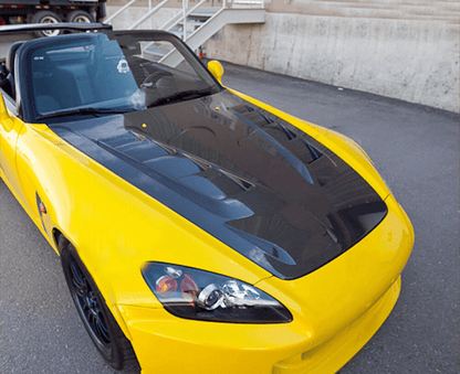 Honda S2000 AP1/AP2 JS Style Vents Hood Bonnet Body Kits 2000-2009 Kazento Carbon Parts Bonnets/Hoods