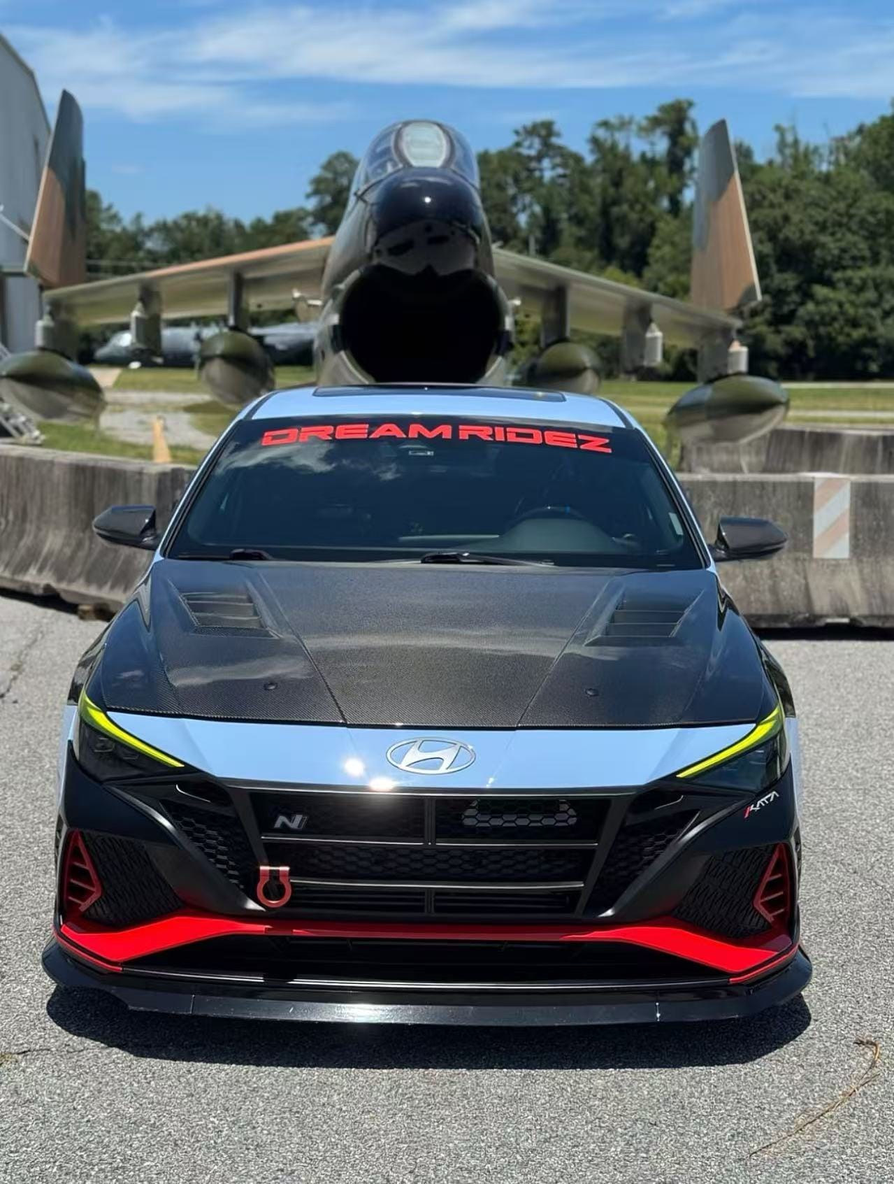 Hyundai Elantra N i30N Sedan Vented Hood Bonnet 2021+