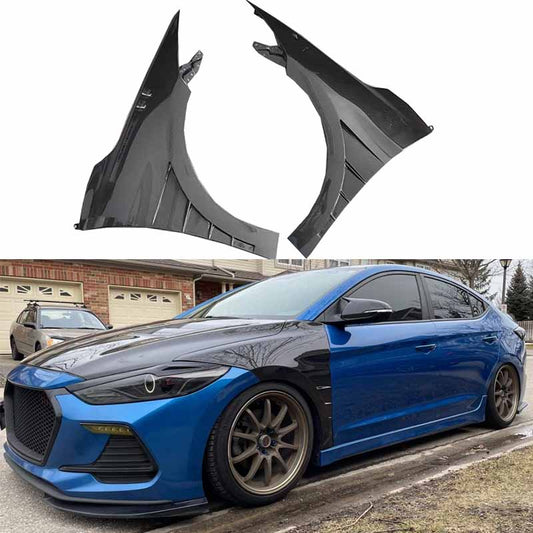 Hyundai Elantra Sport GT i30N Front Vents Fenders 2017-2018