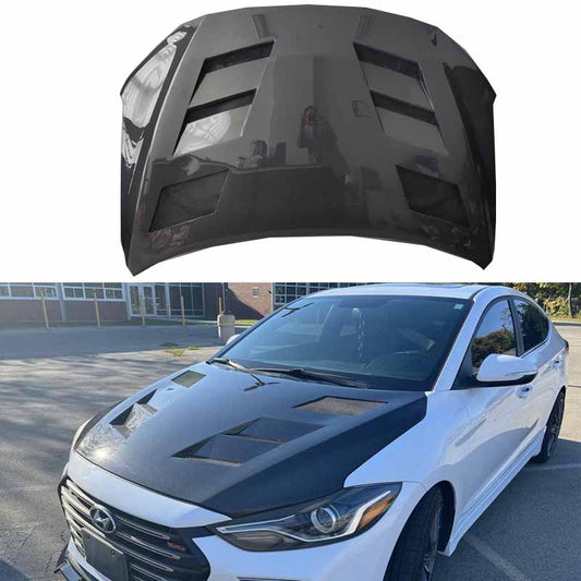 Hyundai Elantra Sport GT Turbo Vented Hood Bonnet 2017-2018