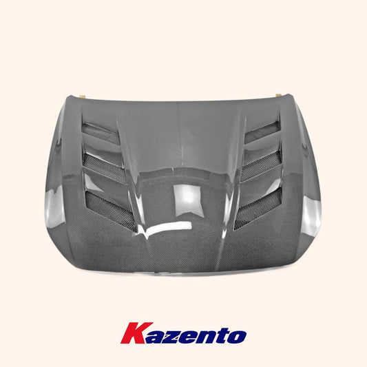 Hyundai Genesis G70 Sedan AM Style Hood Bonnet 2018+ Kazento Carbon Parts Bonnets/Hoods Carbon Fiber G70-HOOD-AM-CF