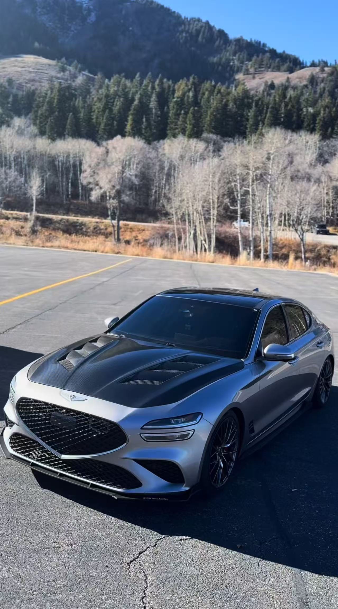 Hyundai Genesis G70 Sedan AM Style Hood Bonnet 2018+