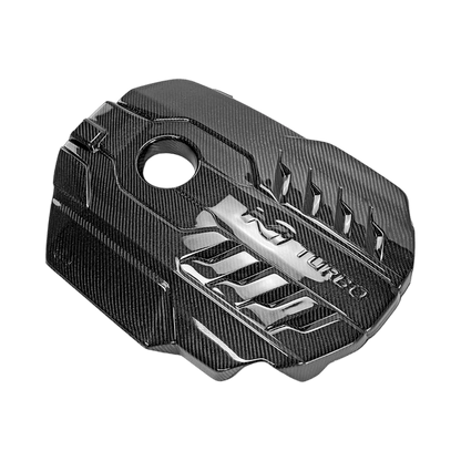 Hyundai I30N Hatchback Engine Plug Cover 2018-2024 Kazento Carbon Parts I30-PLUG-OE-CF