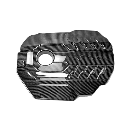 Hyundai I30N Hatchback Engine Plug Cover 2018-2024 Kazento Carbon Parts I30-PLUG-OE-CF