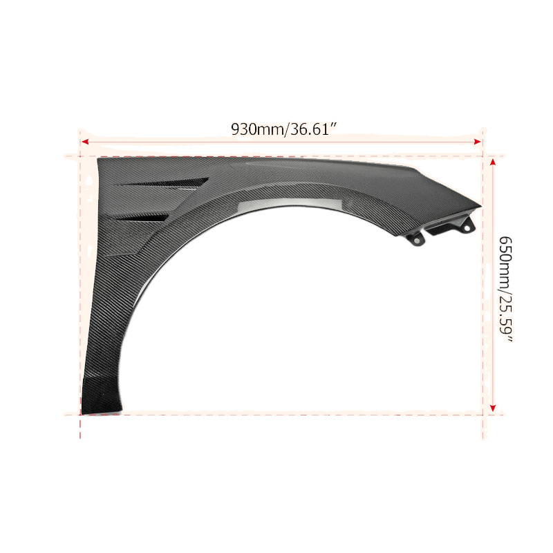 Hyundai I30N Pd Front Fender (Also Fit Elantra Gt Hatch Us Model) Kazento Carbon Parts 车身侧板