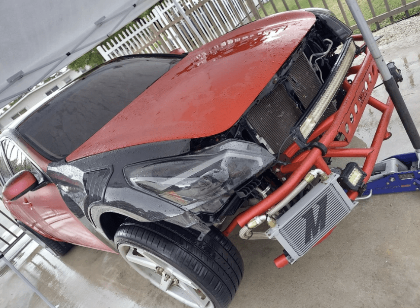 Infiniti G25/G35/G37/Q40 4 Door Sedan Front Vented Fenders 2008-2013 Kazento Carbon Parts 车身侧板