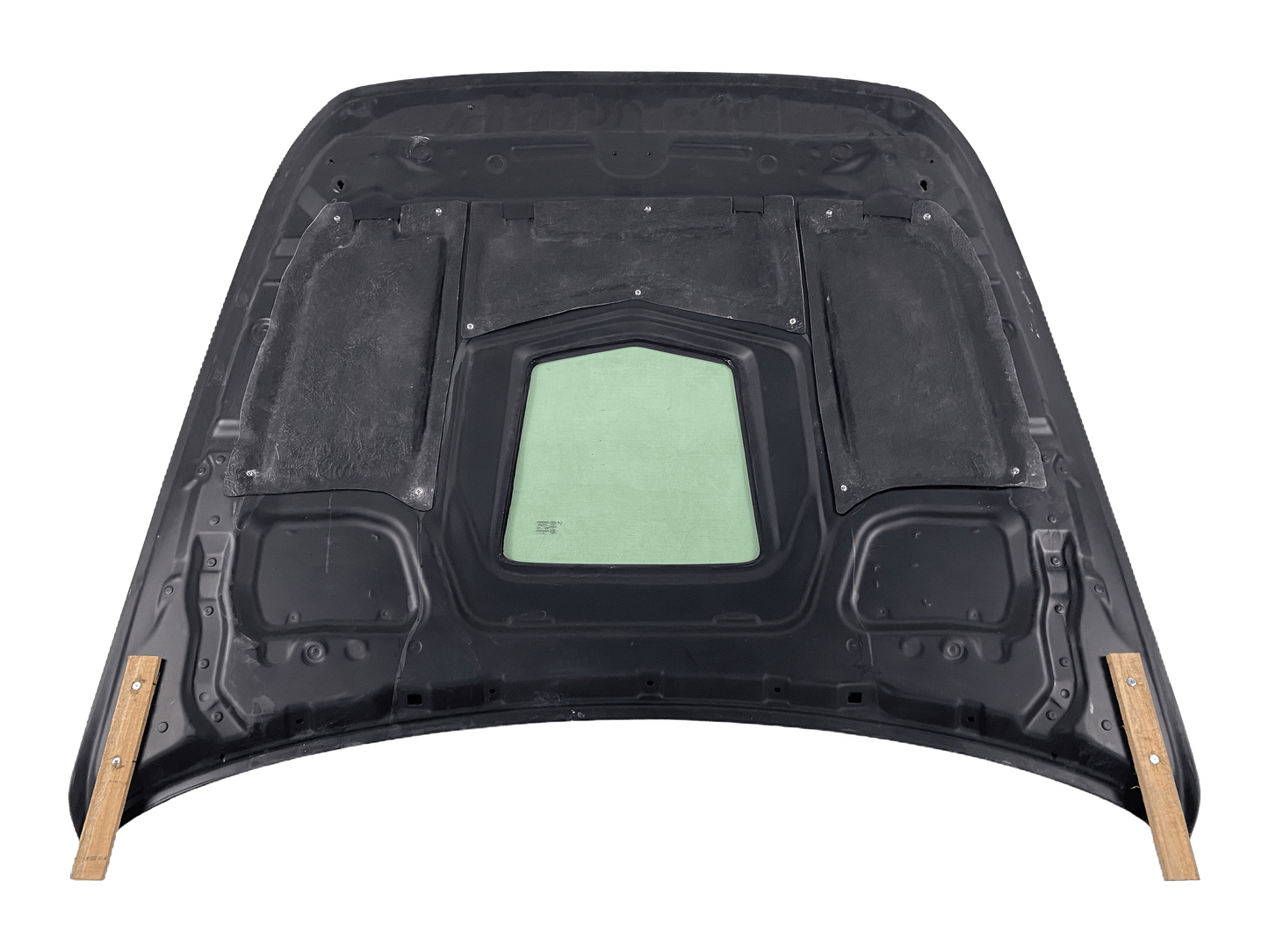 Infiniti G25/G35/G37/Q40 Coupe Clear Glass Vented Hood Bonnet 2008-13 Kazento Carbon Parts Bonnets/Hoods