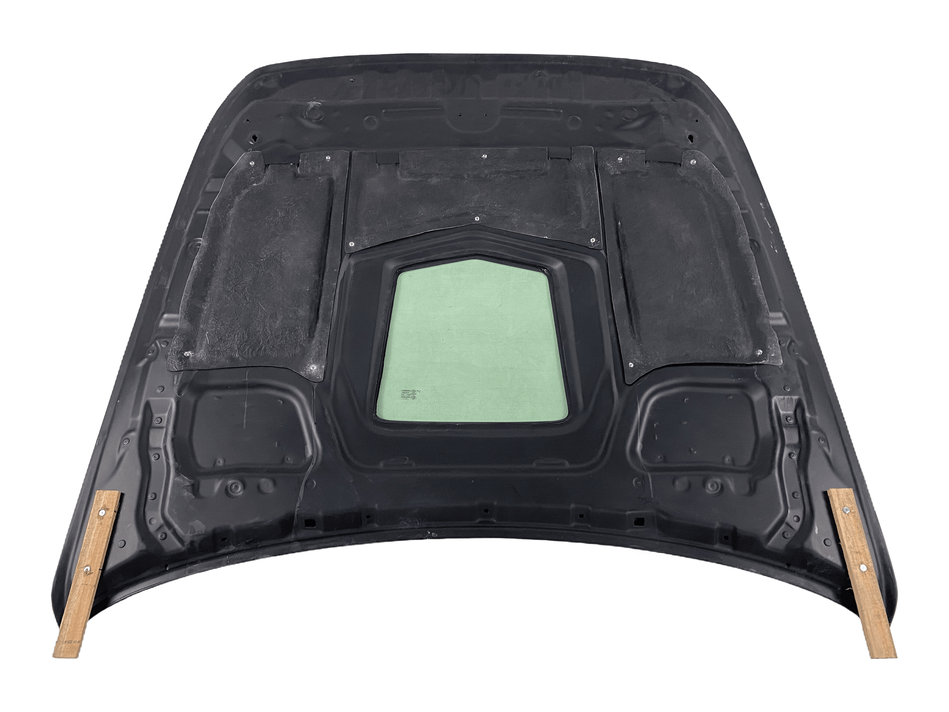 Infiniti G25/G35/G37/Q40 Coupe Clear Glass Vented Hood Bonnet 2008-13 Kazento Carbon Parts Bonnets/Hoods