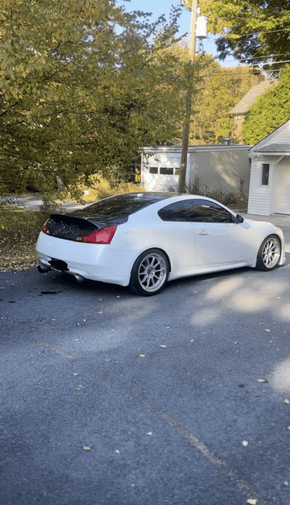 Infiniti G25/G35/G37/Q40 Coupe Dcuktail Rear Trunk Boot Lid 2008-2013 Kazento Carbon Parts 车身侧板
